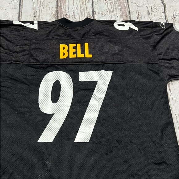 Kendrell Bell Pittsburgh Steelers Reebok NFL Football Jersey - Picture 3 of 8